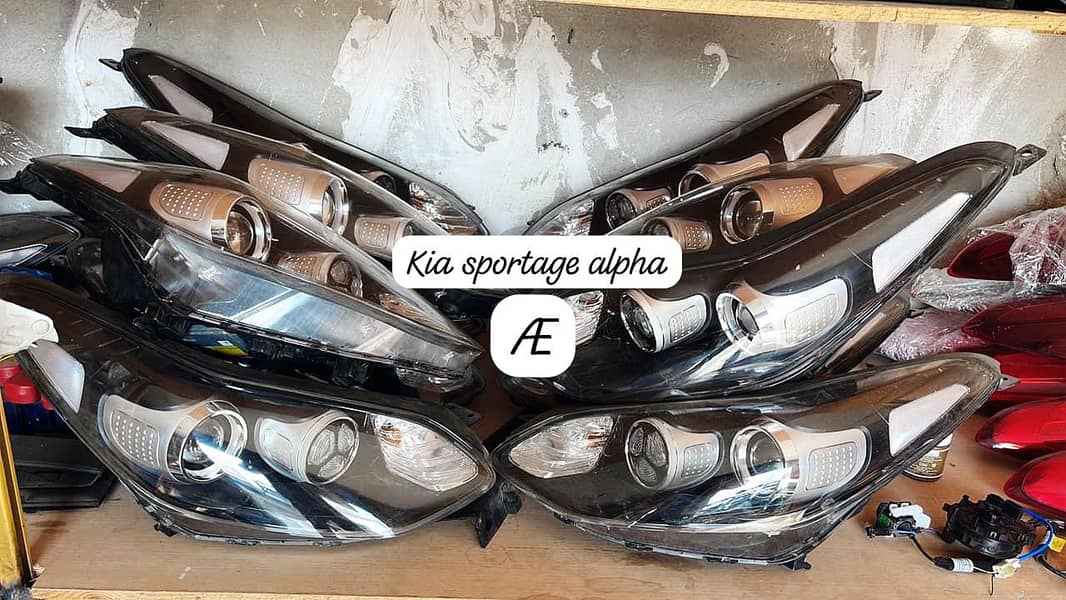 Chery Tiggo Bumpers Roof Diggi Front Back Lights FOG Lamps Bonnets 7