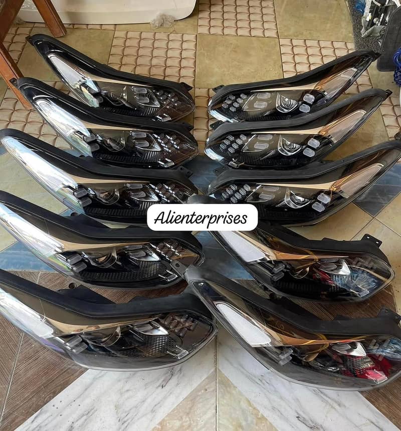 Chery Tiggo Bumpers Roof Diggi Front Back Lights FOG Lamps Bonnets 13