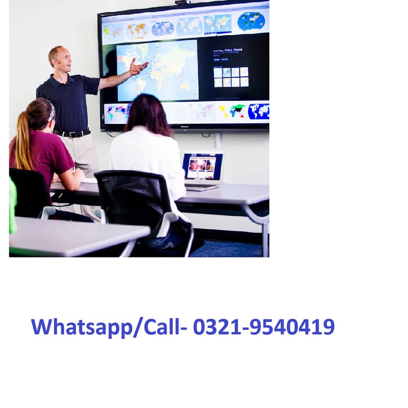 Smart Board | Interactive Touch Led Screen | Digital White Board | 5