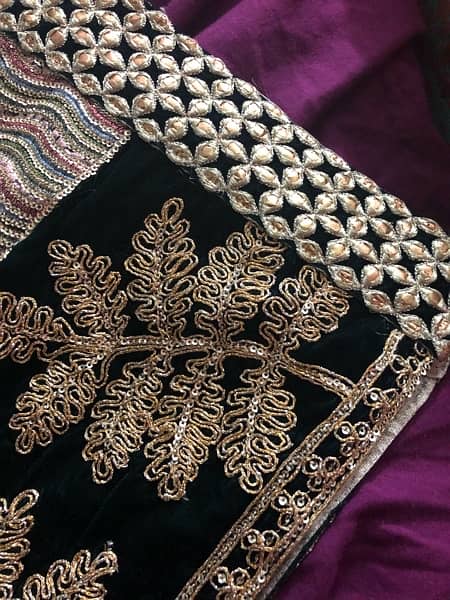 crimson velvet ( wedding edition original) designer is Saira shakira. 7