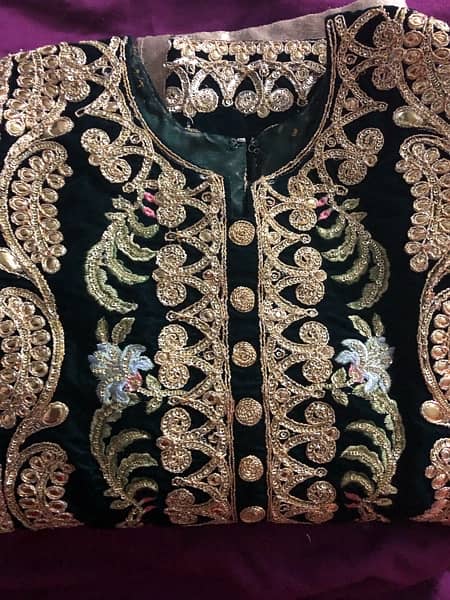 crimson velvet ( wedding edition original) designer is Saira shakira. 8