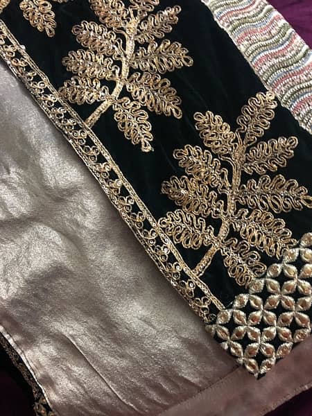 crimson velvet ( wedding edition original) designer is Saira shakira. 10