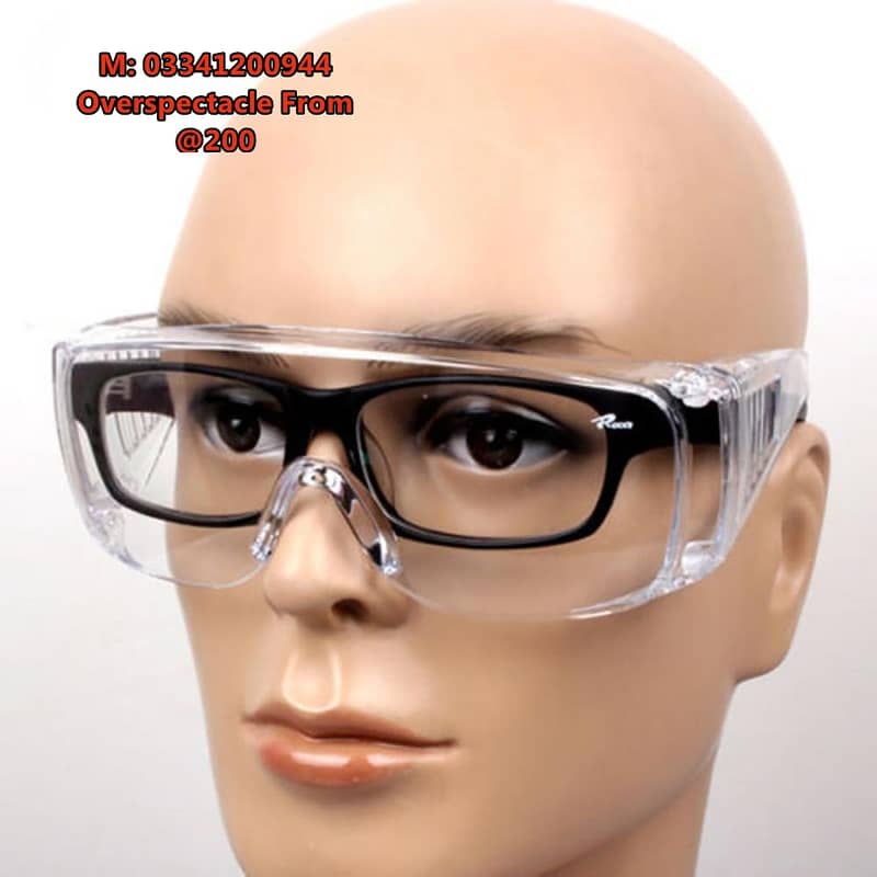 Safety Spectacles Glasses Eye Protection Dust and Chemical Goggles 1