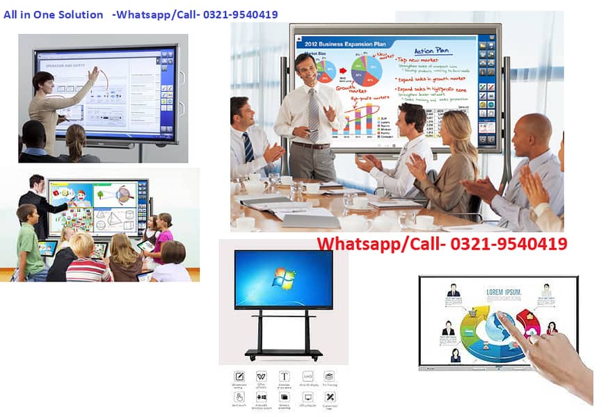 Smart Board, Interactive Touch Led, Conference System, Digital Boards 3