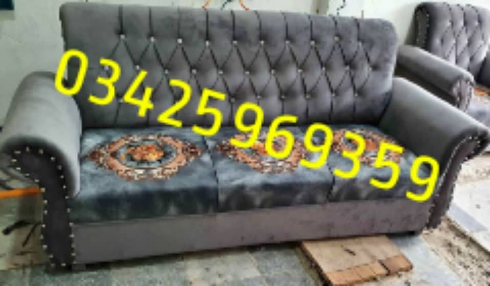 valvet bed ful cushion king size shape color complete set dressing 9