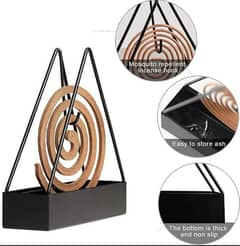Coil Stand Mosquito Coil Holder Metal Stand Rack Hook For Room decor