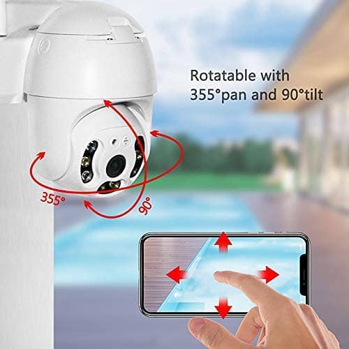 V380 Pro Wireless Camera 360 Rotate HD 2Way talk Night vision, Motion 7