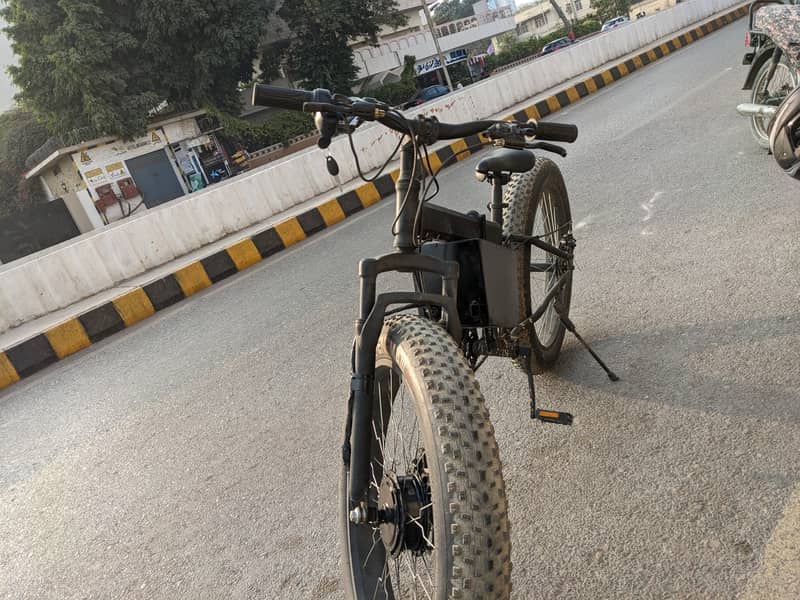 FIRST TIME IN KARACHI- FAT TYRE ELECTRIC CYCLE IN BEST PRICE 11