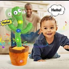 Dancing Cactus Toy with Recording  Education kids Toy best Gift