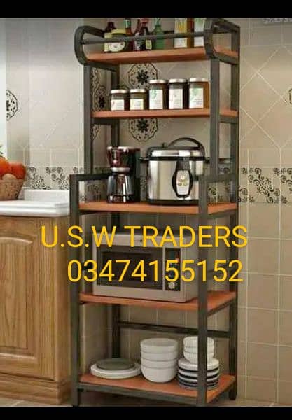 kitchen rack,oven stand multipurpose usage 1