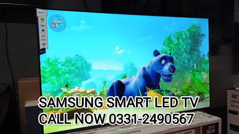 TAAZA SALE !! SAMSUNG 55 INCHES SMART ANDROID LED TV WIFI USB 2