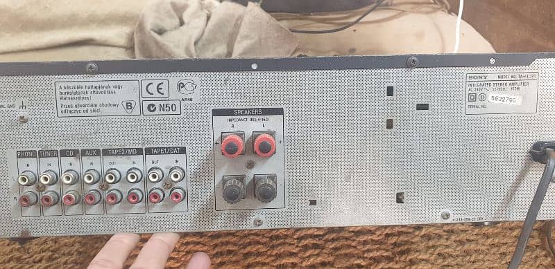 amplifier Sonay stereo amplifier TA-FE370 6