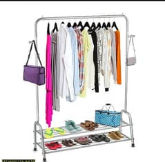 Dress rack with shoes rack facility with Cash on delivery