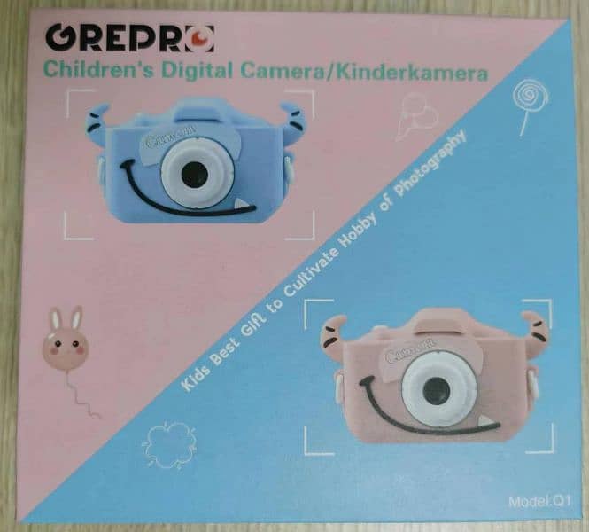 GREPRO q1 Kids Camera, 2.0 Inch Kids Digital Camera 7