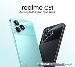 Realme C51 4gb 64gb Box Packed Official