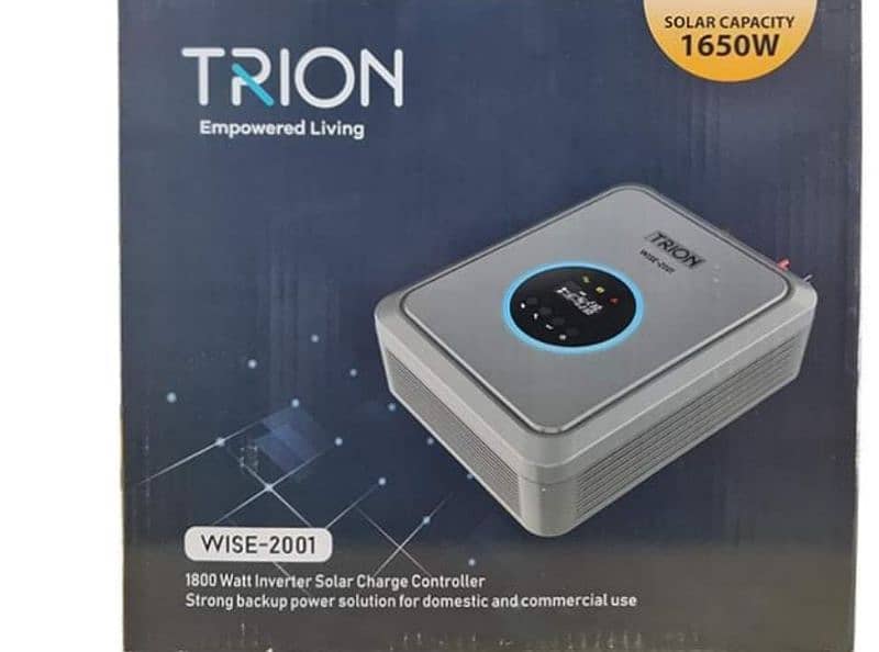 Trion Wise-2001 Solar Inverter 2000VA 1800 watts (Solar 1650 W] 0