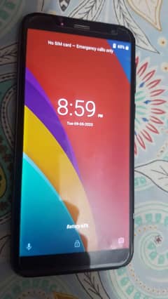QMobile hd plus 32gb with box good condition