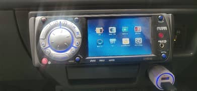 car stereo player with led display