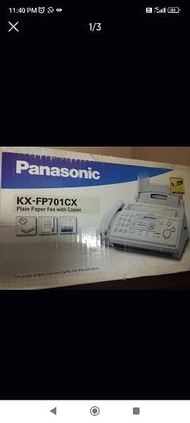 Fax Machine, Panasonic KX-FP701CX Fax Machine 2