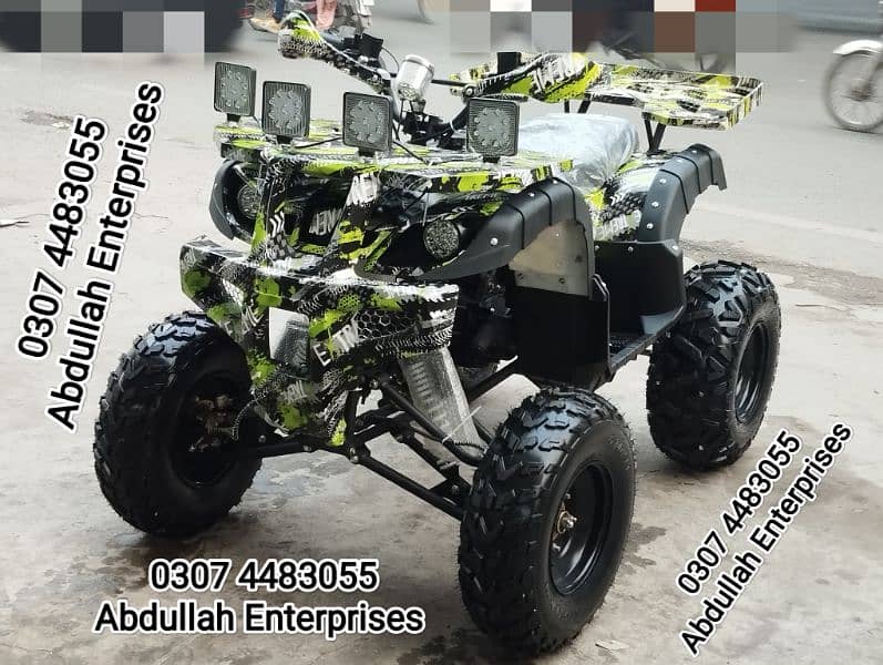 250cc automatic jeep model atv quad 4 wheel bike for sale delivery Pak 1