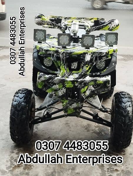 250cc automatic jeep model atv quad 4 wheel bike for sale delivery Pak 0