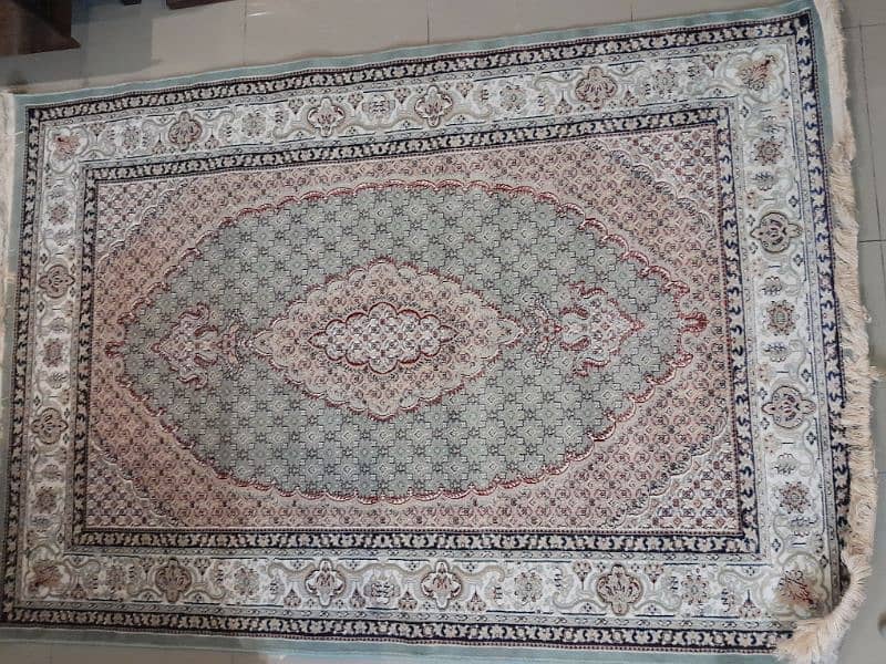 Pure and Original Silk Iranian Carpet 1