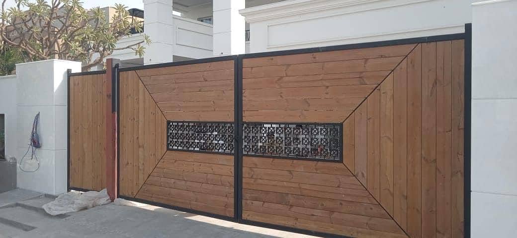 Main Gate, Safety Grill, Doors, Chogaths, Stairs, Railling, SS, frame 9