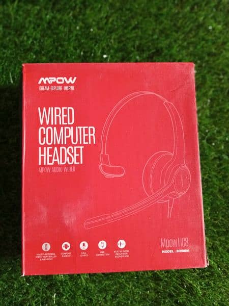 Wired Computer Headset 0