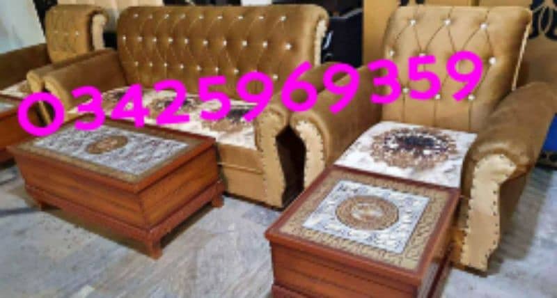 dressing table singhar almari half ful mirror furniture sofa set chair 17