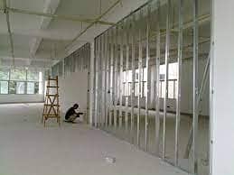 Gypsum Dry Wall Partition / Cemented fiber partitions / False ceiling 12