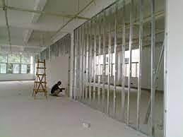 Gypsum Dry Wall Partition / Cemented Fiber partitions / False ceiling 12