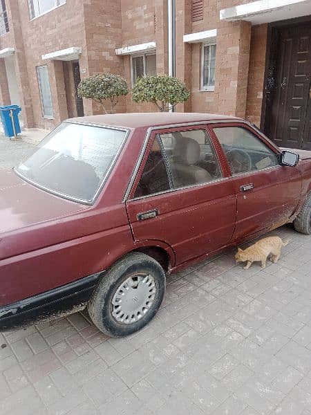 Nissan sunny 1989 model for sale 8