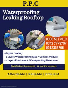Roof Waterproofing Services Bathroom/Water Tank/Leakage/Seepage