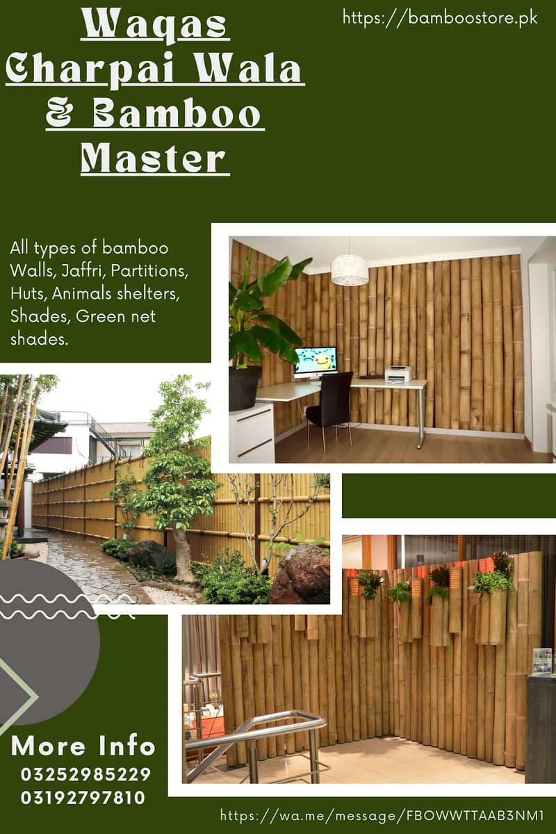bamboo walls partitions jaffri shades bamboo work 13