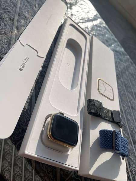 Iwatch series 7. Stainless steel. 41MM. 100% Health 10/10.2 Straps. 2
