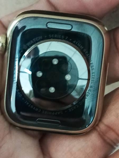 Iwatch series 7. Stainless steel. 41MM. 100% Health 10/10.2 Straps. 5