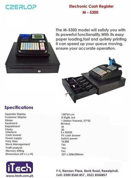 Electronic cash Register  Billing Machine 1