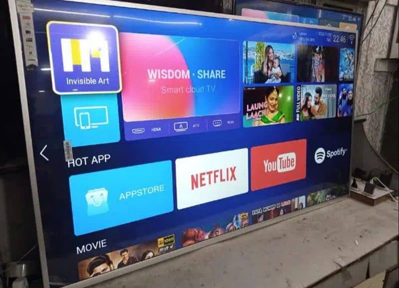 75 INCH LED TV ANDROID TV LATEST MODEL 3 YEAR WARRANTY 03221257237 2