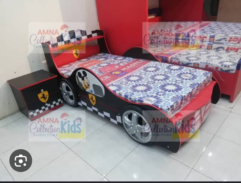 Kids bed |baby Car Bed | kids wooden bed | Kids Furniture | bunk bed 8