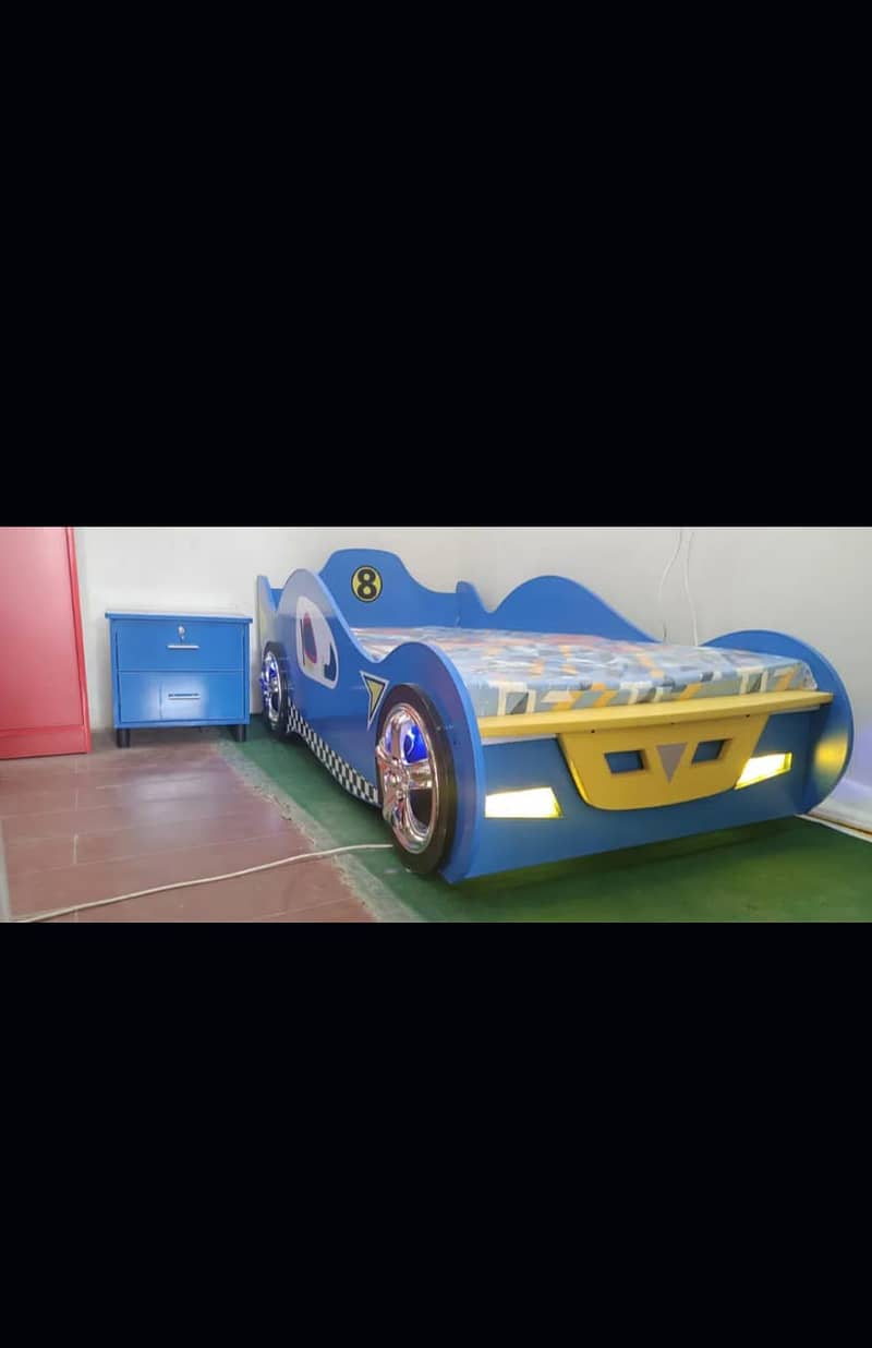 Kids bed |baby Car Bed | kids wooden bed | Kids Furniture | bunk bed 7