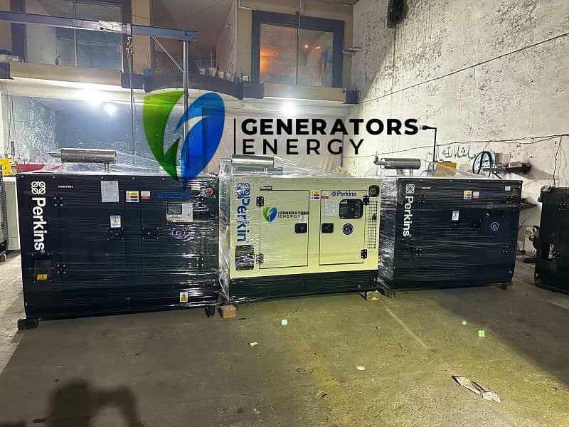 Generators 15Kw to 200Kva Diesel Bolted Canopy American New 5