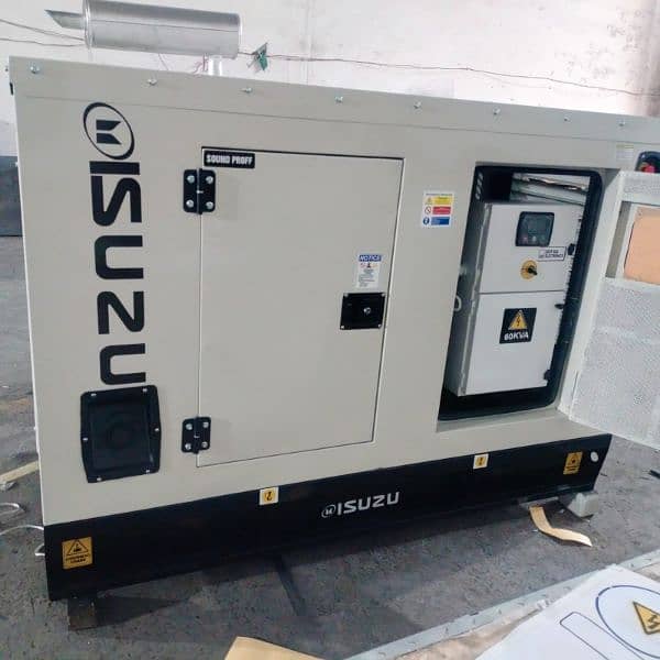 Generators 15Kw to 200Kva Diesel Bolted Canopy American New 8