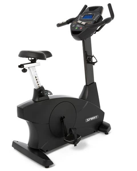 cu800 spirit usa commercial upright bike gym and fitness machine 0