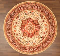 multi colour geometric print rug in new condition price will be low