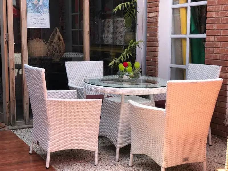 sofa set/bench/dining table/UPVC chair/tables/plastic furniture 9