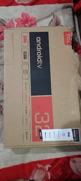 model S65100 TCL Android tv full ok he 10 by 10 condition 2