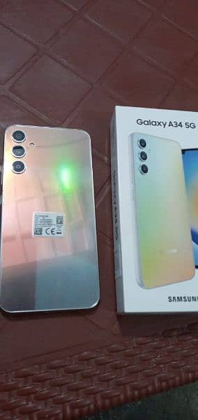 sumang A34 5G silver clr 8ram 256GB memry 10/10 condition 6 month use 3