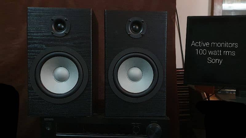 sony active monitor speakers 2