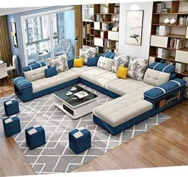 new Turkish style l shape u shape sofa set living room sofa set 3