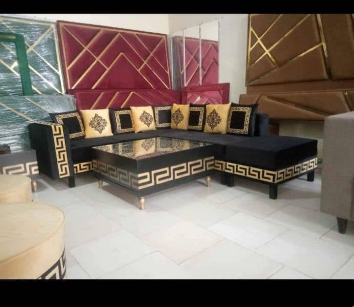 AL MUSLIM FURNITURE MALL OFFERS L SHAPE SOFAS SET ONLY 29999 4